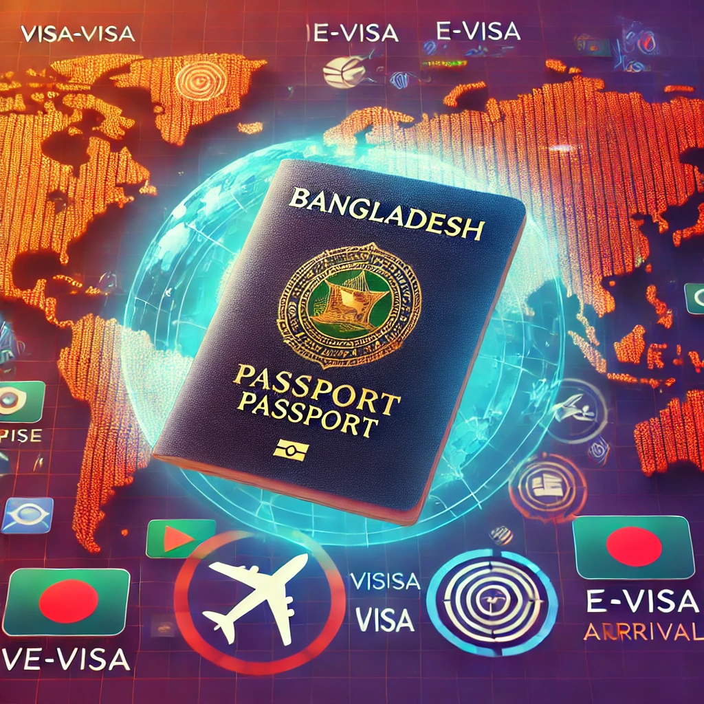Bangladesh Passport Ranking 2025: Visa-Free, e-Visa