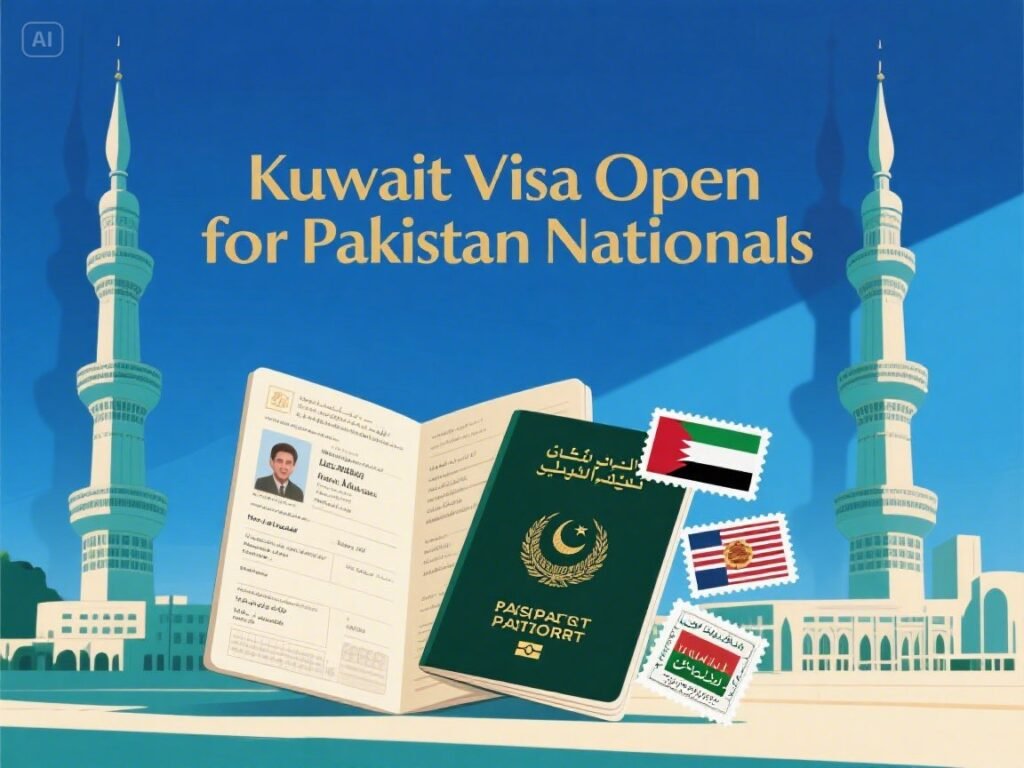 Kuwait Visa Open for Pakistan Nationals – New Rules and How to Apply