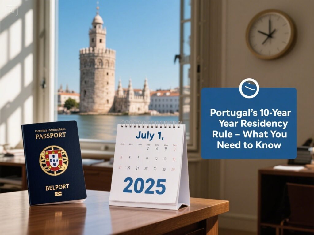 Portugal 10 year residency rule